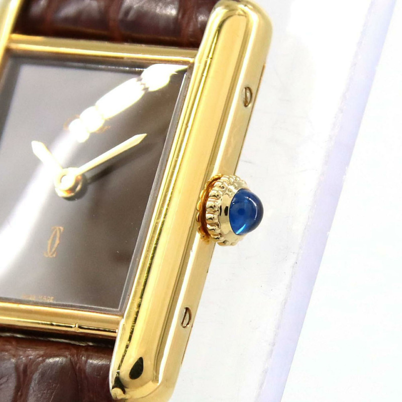 卡地亞 Must Tank SM GP 82975613 手動上鍊腕錶-2