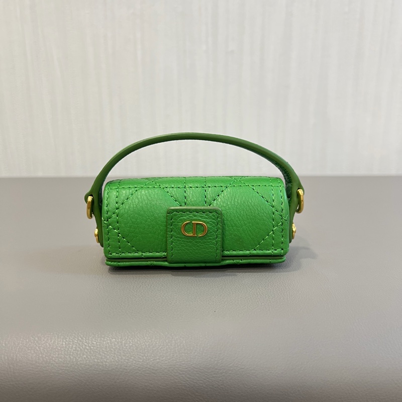 DIOR 翡翠綠鏈條口紅包 唇膏-1