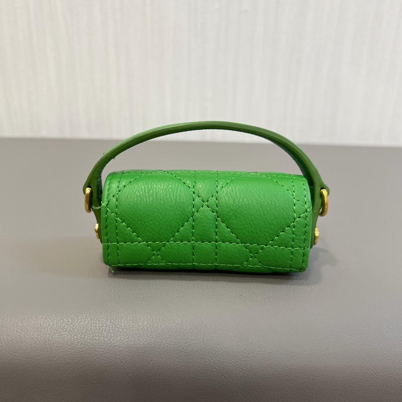 DIOR 翡翠綠鏈條口紅包 唇膏-2