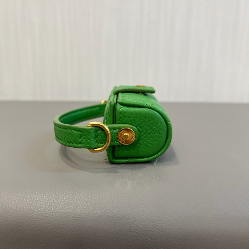 DIOR 翡翠綠鏈條口紅包 唇膏-9