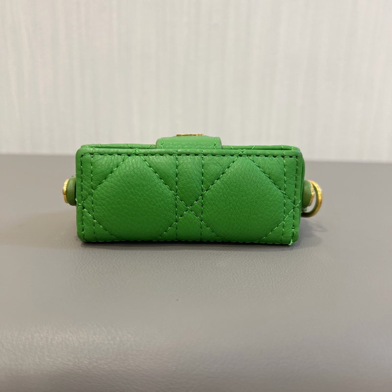 DIOR 翡翠綠鏈條口紅包 唇膏-11