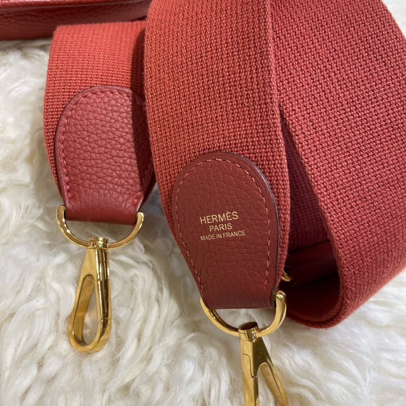 Hermès Evelyne 29 金扣 南瓜橙-8