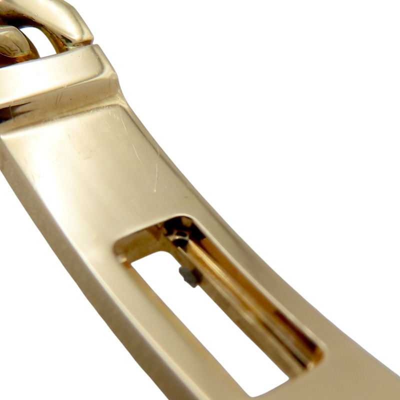 18K玫瑰金 鑽石 Kelly Gourmette 手鍊【HERMES 愛馬仕】-9