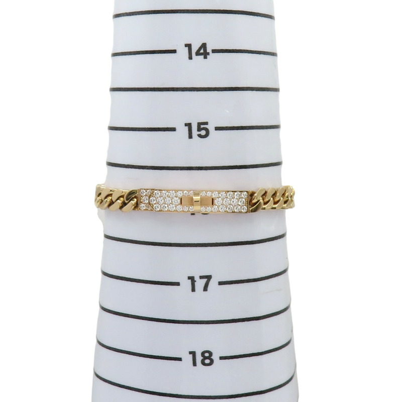 18K玫瑰金 鑽石 Kelly Gourmette 手鍊【HERMES 愛馬仕】-11