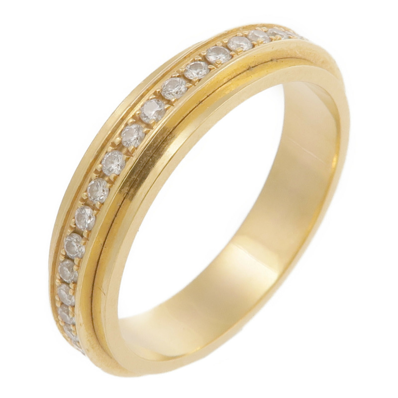 PIAGET 18K黃金Possession鑽石戒指PIAGET#61US#9.5-0
