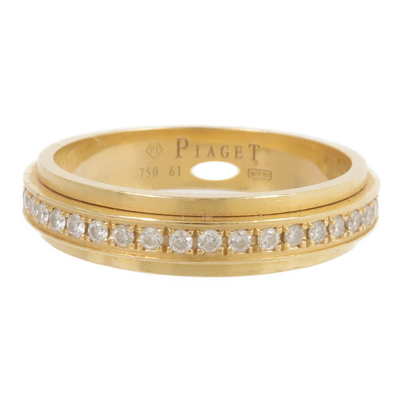 PIAGET 18K黃金Possession鑽石戒指PIAGET#61US#9.5-2