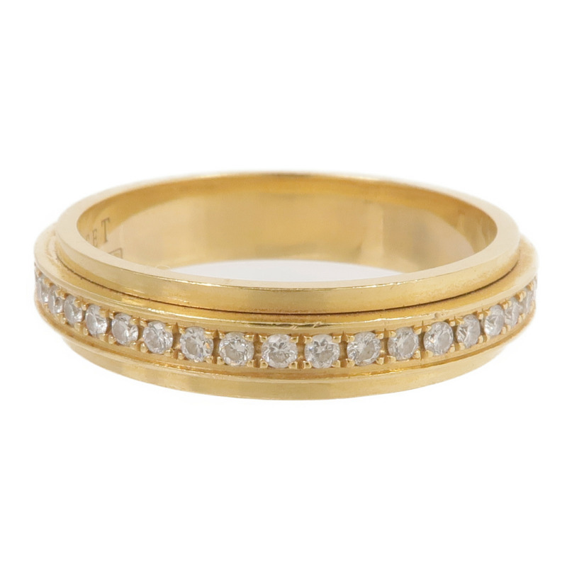 PIAGET 18K黃金Possession鑽石戒指PIAGET#61US#9.5-4