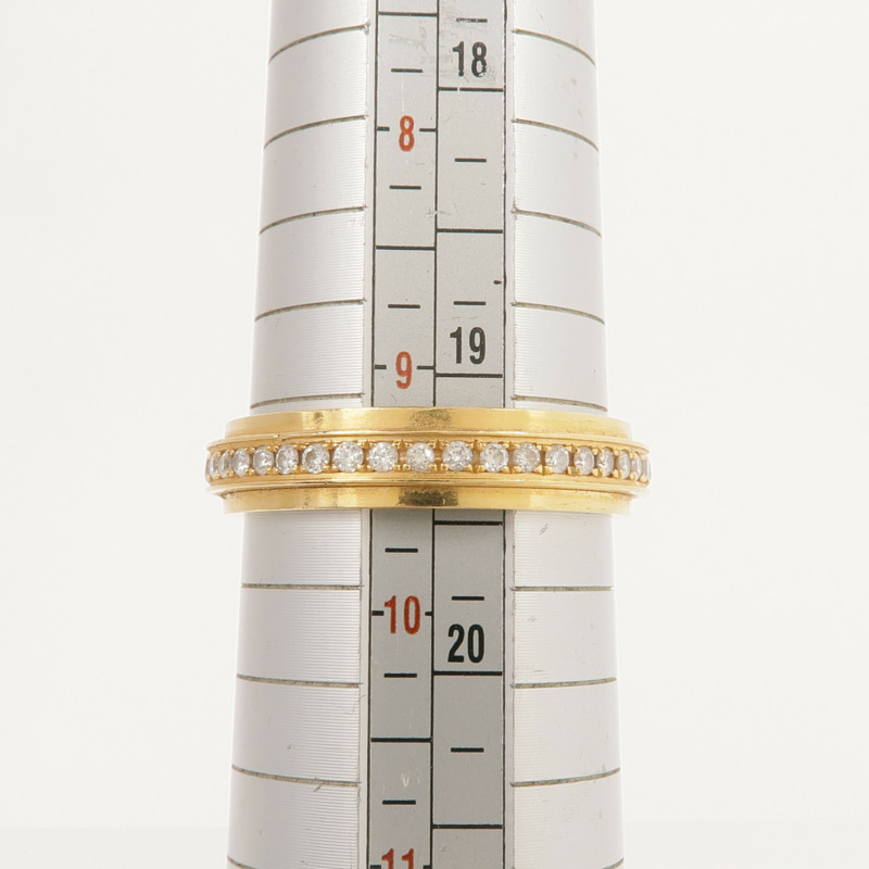 PIAGET 18K黃金Possession鑽石戒指PIAGET#61US#9.5-6