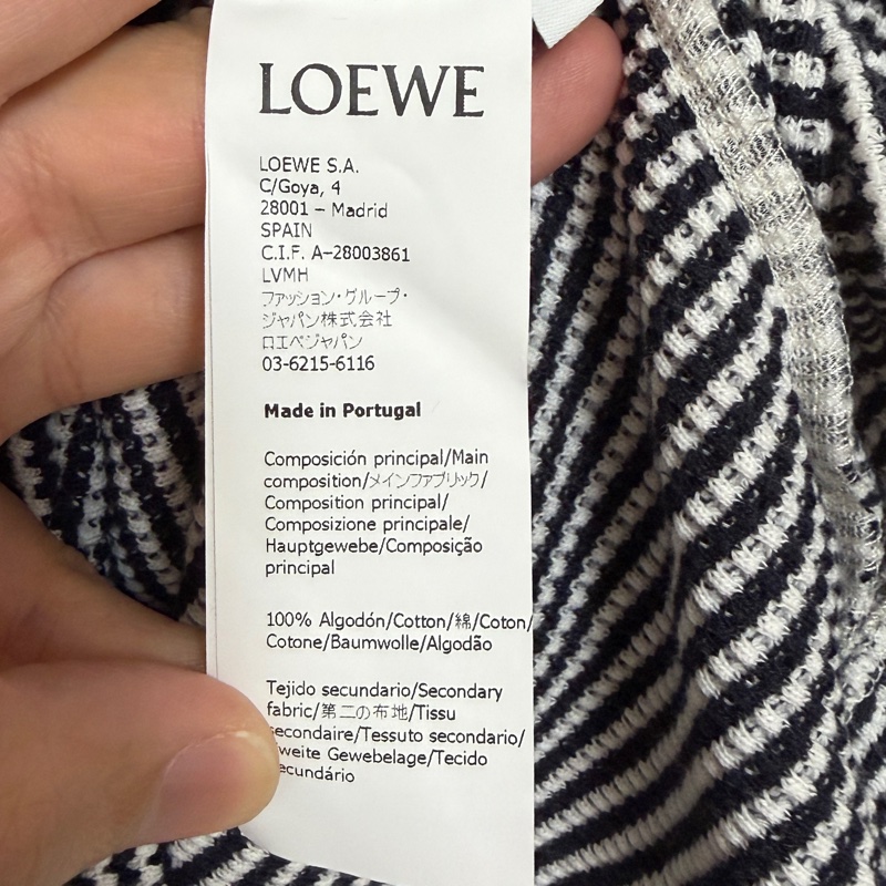 Loewe 藍色條紋上衣-6
