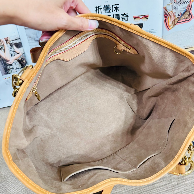 售二手真品 LV M40304 Annie黑彩蝴蝶結單肩包-20