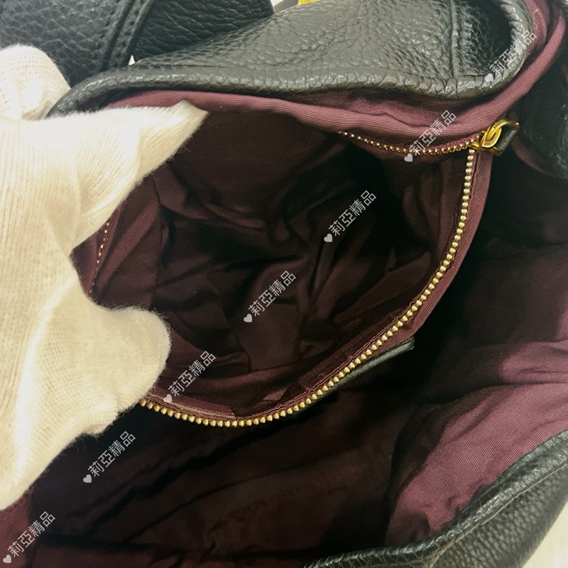 莉亞精品♡ Loewe 鎖頭hobo肩背包 二手美包-14