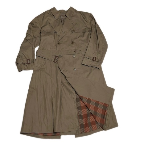 YSL YVES Saint Laurent 聖羅蘭 風衣外套 長版