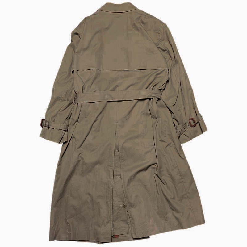 YSL Yves Saint Laurent 聖羅蘭 風衣外套 長版-1