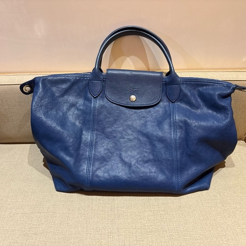 Longchamp Le Pliage Cuir中
