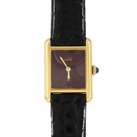 卡地亞 Must Tank SM GP 82975713 手動上鍊腕錶