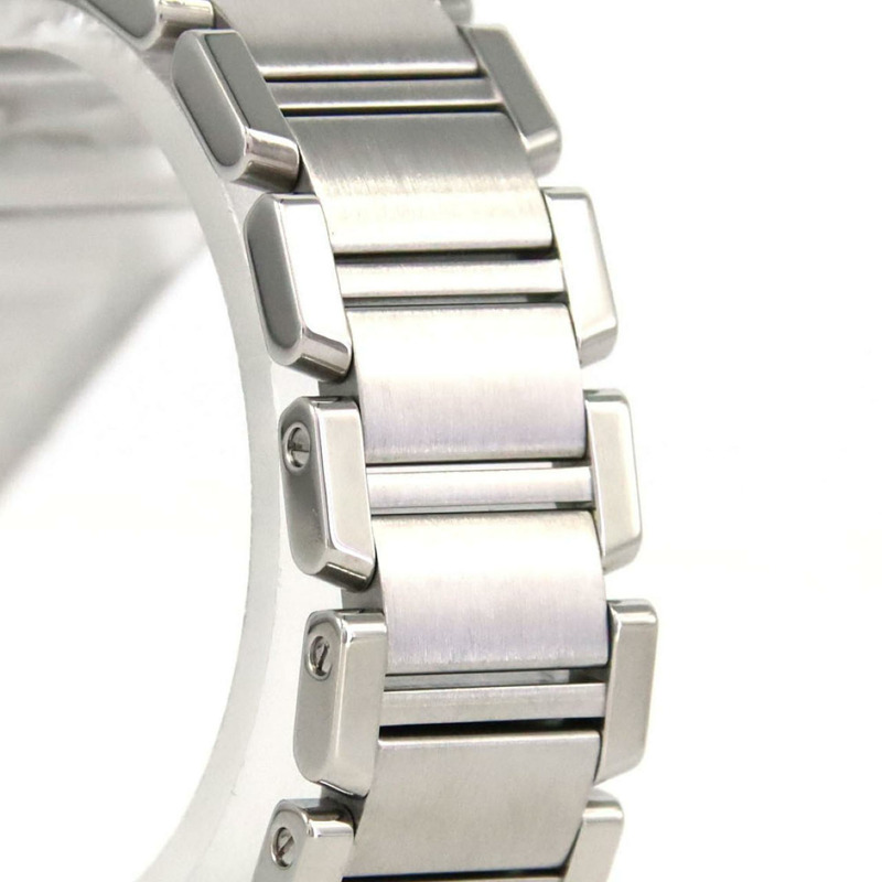 卡地亞 Tank Française SM W51008Q3 不鏽鋼石英錶-3