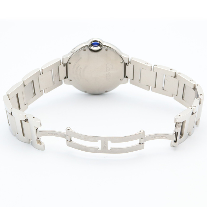 卡地亞藍氣球月相腕錶，不鏽鋼材質，男士，銀色，WSBB0021-3