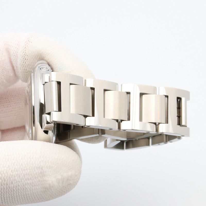 卡地亞藍氣球月相腕錶，不鏽鋼材質，男士，銀色，WSBB0021-7