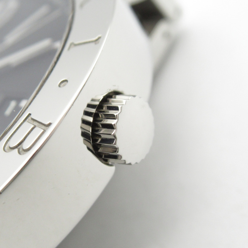 寶格麗男士不鏽鋼腕錶,黑色,BB42BSSD 自動機械錶-6