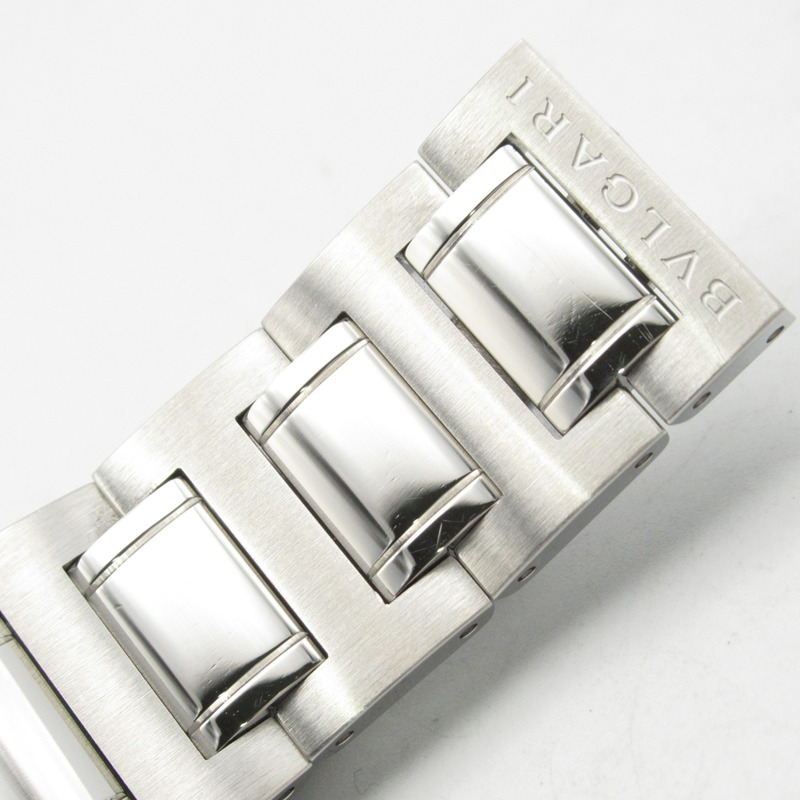 寶格麗男士不鏽鋼腕錶,黑色,BB42BSSD 自動機械錶-18