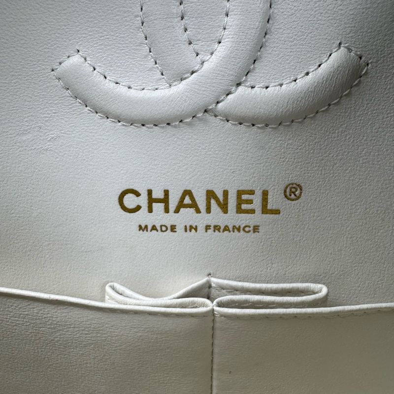 Chanel香奈兒白金CF小號牛皮晶片款24年购入-3