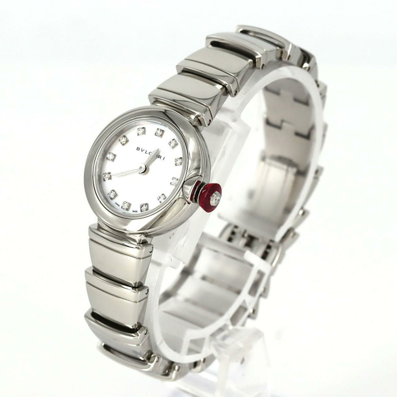 寶格麗 Piccola Chair 12P LU23S LU23WSS 12 SS 石英錶-1