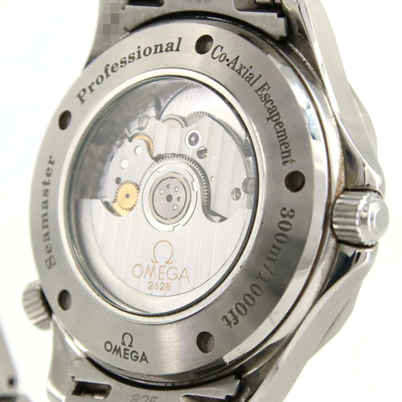 歐米茄海馬系列專業同軸GMT腕錶 2535.80 不鏽鋼自動腕錶-4