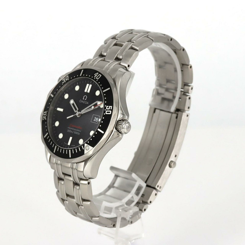 歐米茄海馬系列專業潛水錶 212.30.41.61.01.001 不鏽鋼石英錶-1