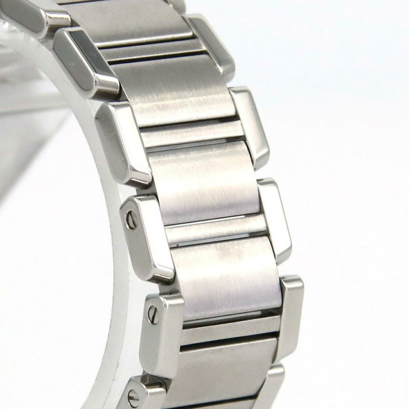 卡地亞 Tank Française SM W51008Q3 不鏽鋼石英錶-3