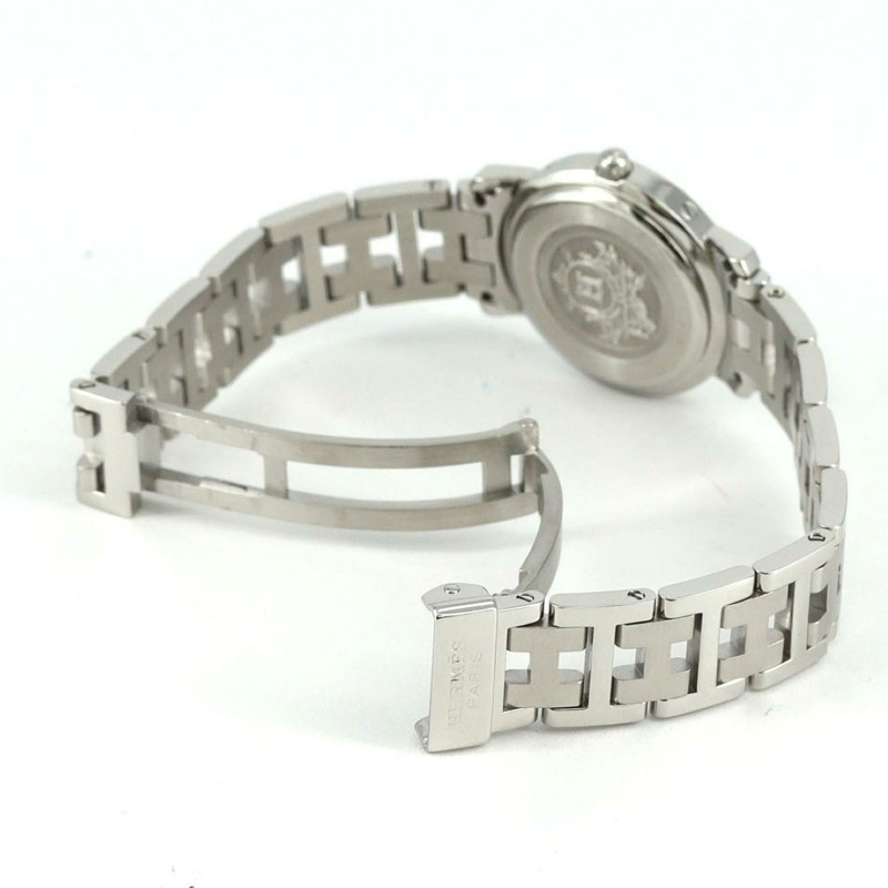 愛馬仕 Clipper CL4.210 不鏽鋼石英錶-6