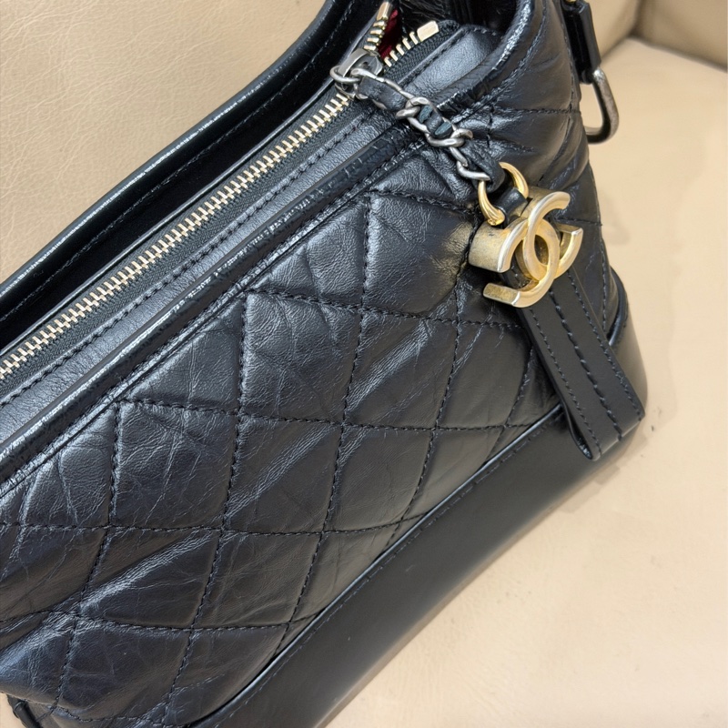 全配❤️ 香奈兒 #黑金 #流浪包 #小號 #garbrielle-3