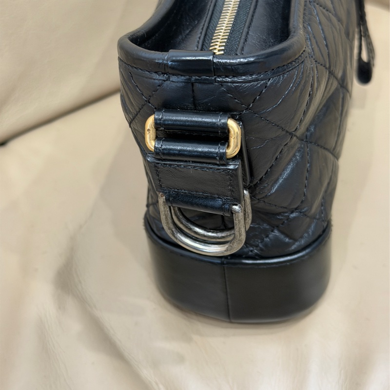 全配❤️ 香奈兒 #黑金 #流浪包 #小號 #garbrielle-4