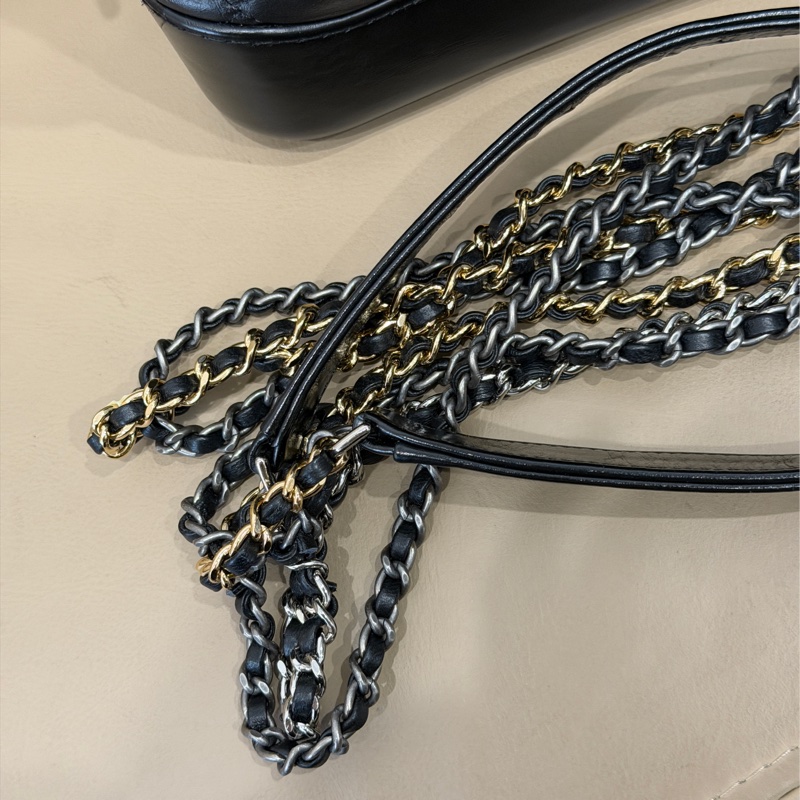 全配❤️ 香奈兒 #黑金 #流浪包 #小號 #garbrielle-14