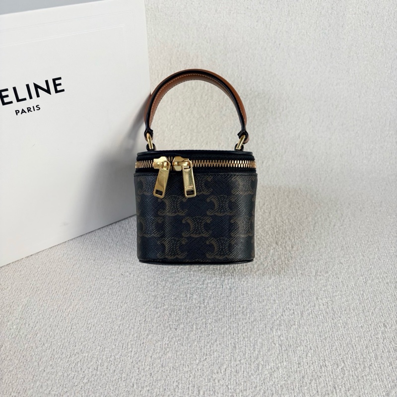 🌷帶吊牌!Celine 老花手提盒子包 mini-1