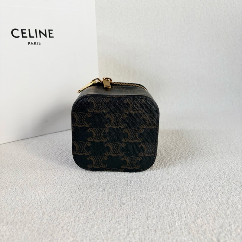 🌷帶吊牌!Celine 老花手提盒子包 mini-4