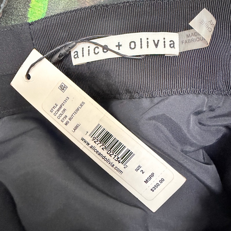 62）全新Alice+Olivia正品緞面美裙 2號 原價350美元-2