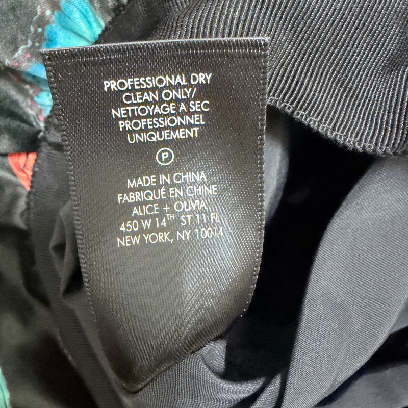 62）全新Alice+Olivia正品緞面美裙 2號 原價350美元-4