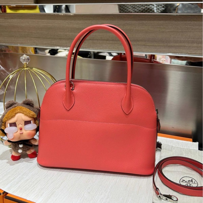 Hermes bolide 27 齋浦爾粉 Epsom 牛皮-2