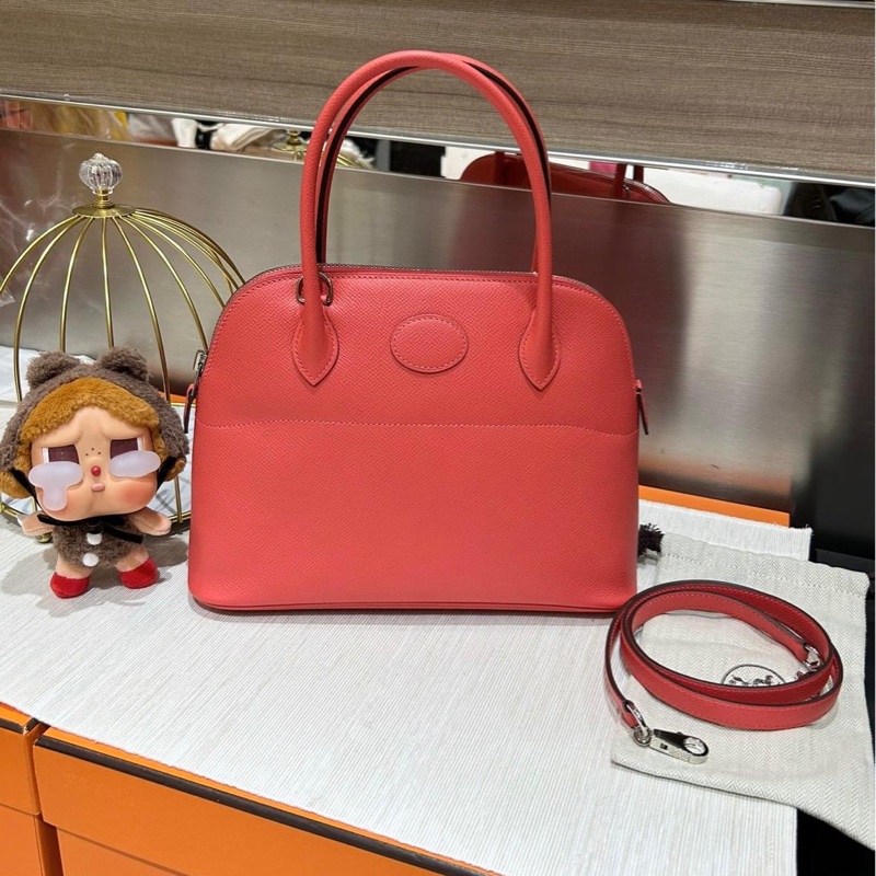 Hermes bolide 27 齋浦爾粉 Epsom 牛皮-6