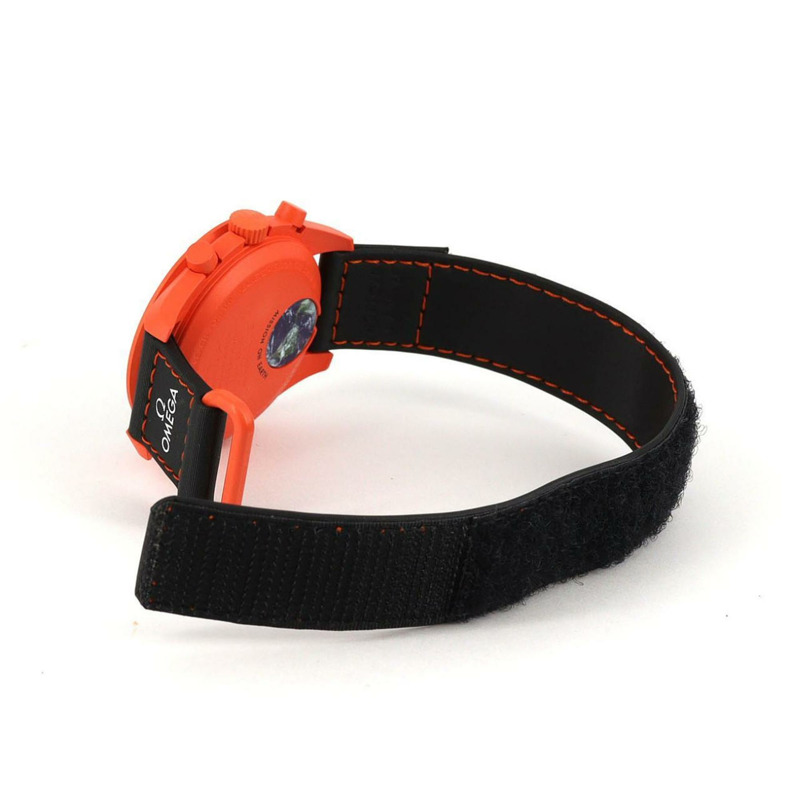 Swatch x Omega 地球使命 LAVA SO33O100 生物陶瓷石英腕錶-5