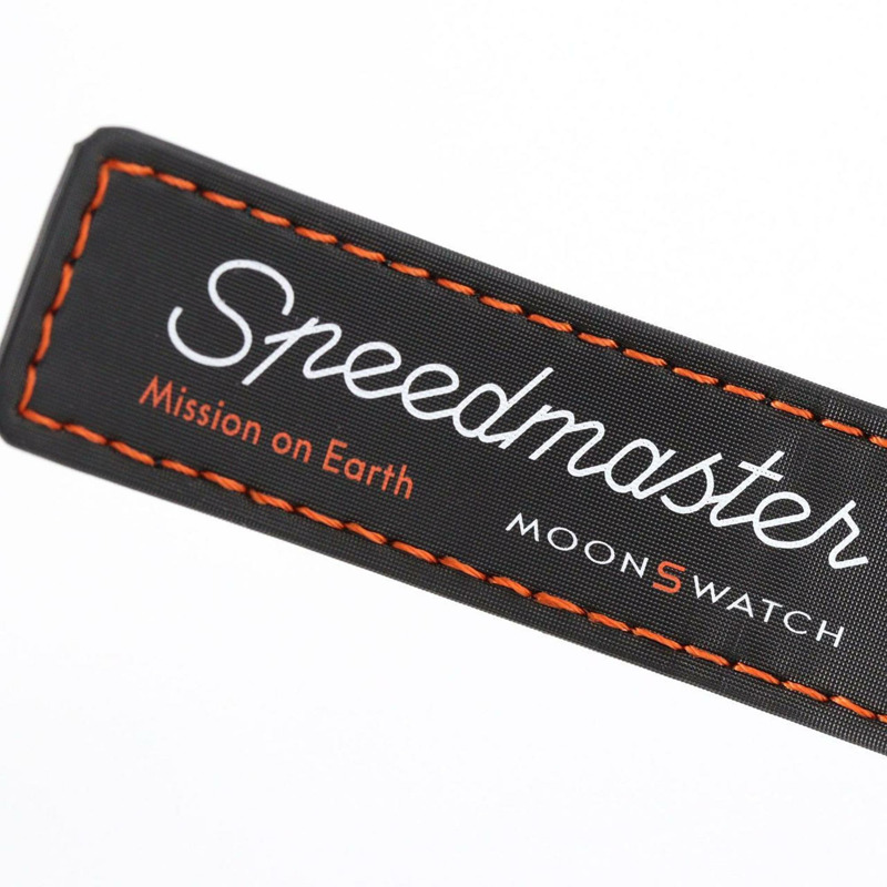 Swatch x Omega 地球使命 LAVA SO33O100 生物陶瓷石英腕錶-6