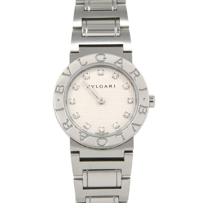 寶格麗 12P BB26SS BB26WSS 12 SS 石英腕錶-0