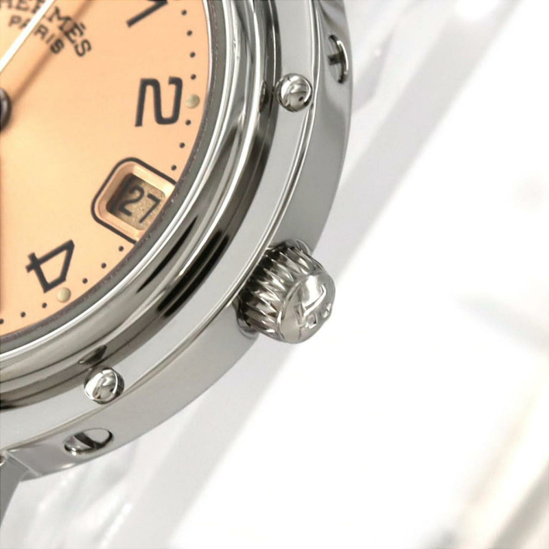 愛馬仕 Clipper CL4.210 不鏽鋼石英錶-3