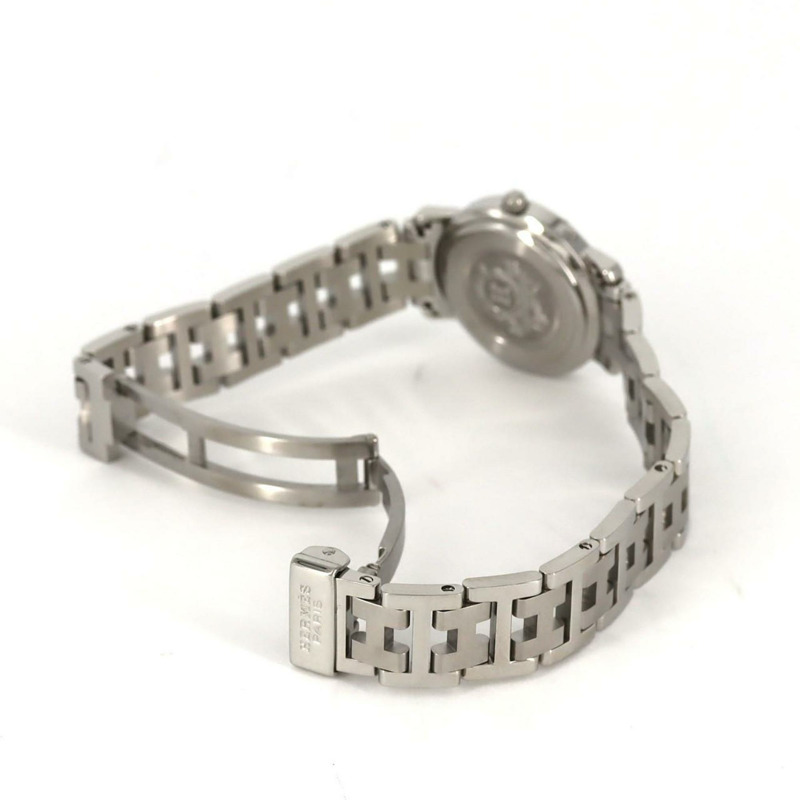 愛馬仕 Clipper CL4.210 不鏽鋼石英錶-8