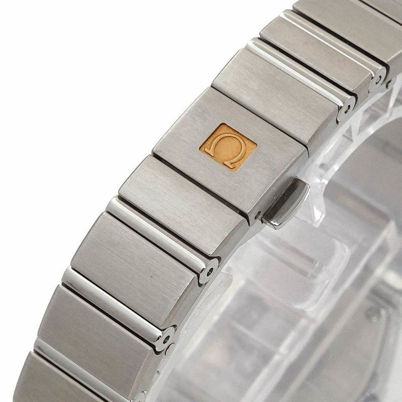 歐米茄 Constellation Plume 123 10 24 60 57 002 女士腕錶 粉紅錶殼 12P 鑽石石英錶-6