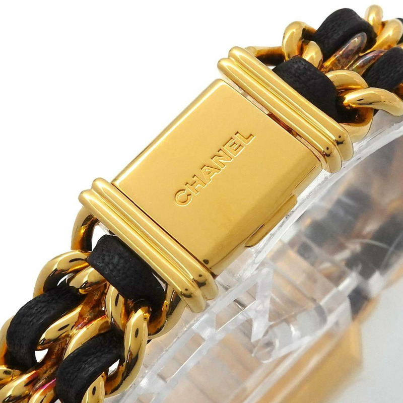 香奈兒 (CHANEL) Premiere 女士腕錶,M 碼,H0001,黑金配色,石英機芯-5