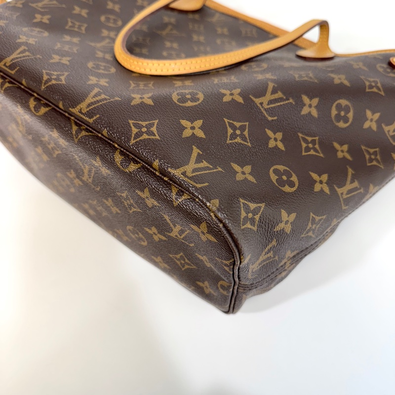 LV原花 有內袋拚櫻桃紅內裡NEVERFULL MM M40996-7