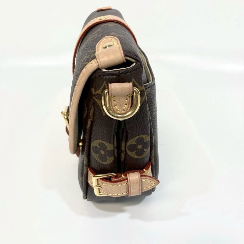 LV原花金釦Saumur BB雙子星手提斜背包M46740-10