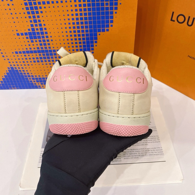 Gucci古馳 臟臟鞋 飾水晶 女鞋 運動休閑鞋 38碼-4