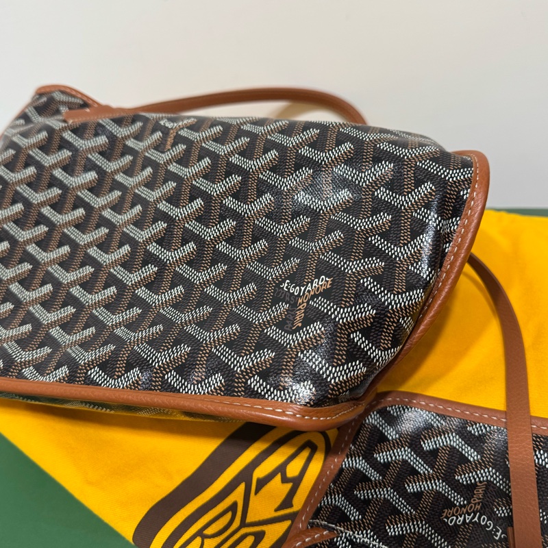 Goyard mini tote經典咖色-9
